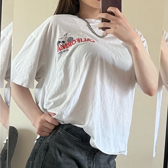 Baggy white t shirt - Picture 1 of 1